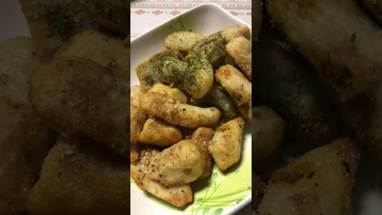 【プライド里芋】レンチンして揚げるだけ！おつまみ・おやつにも最適#Shorts#youtubeショート