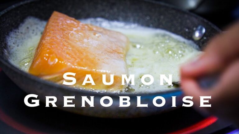 とろけるサーモンムニエルと相性抜群のソースを探求する【料理人の暮らし】