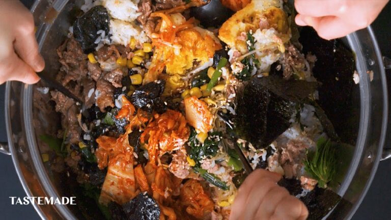 【好きな具材で作ろう！】混ぜ混ぜビビンバ🍚