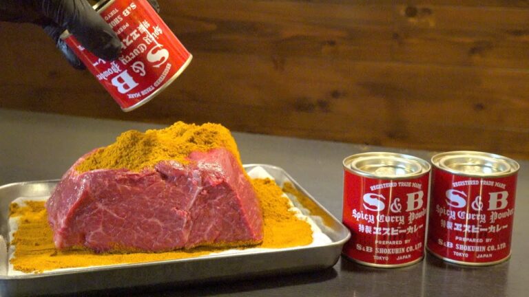 カレー粉で1ヶ月熟成肉作ってみた #shorts