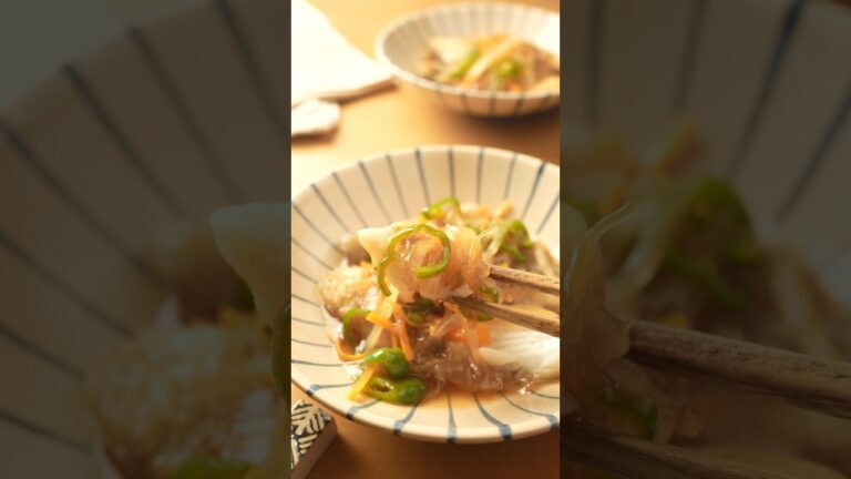 外はサクッと身はふっくら！揚げない【カレイのあんかけ】の作り方 #献立 #簡単レシピ #おうちごはん