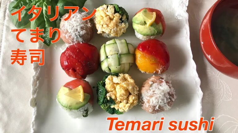 Temari sushi italiani