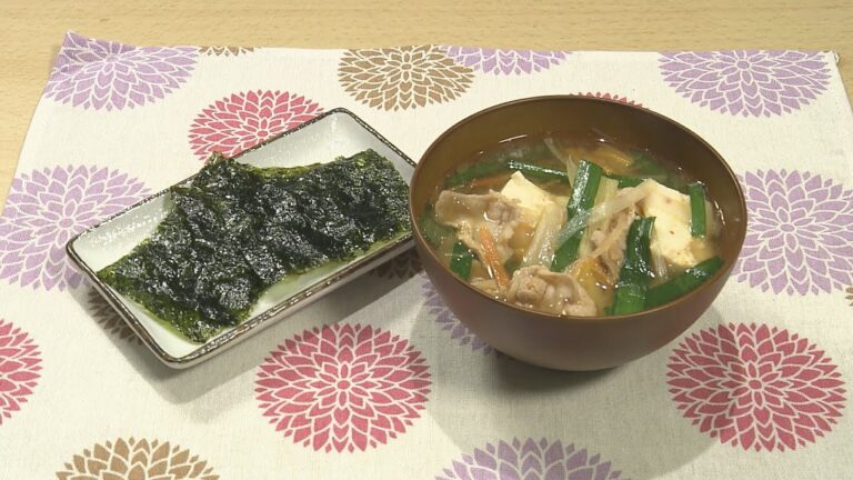 豚キムチみそ汁（2020年5月12日）