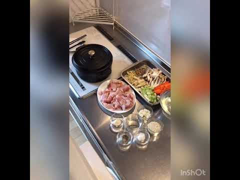 寒い日はコレ！簡単！参鶏湯(サムゲタン)