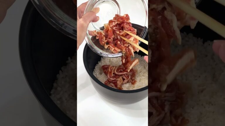 豚肉と大根の炊き込みご飯