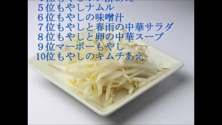 【面白ランキング】金がない！低価格食材・もやし料理編