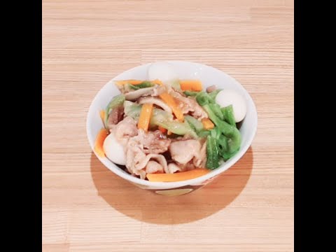 レンジで中華丼が簡単に作れます☆彡 #Shorts