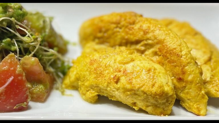 【今夜はささみでタンドリー♪】余ったカレー粉があればOK！漬け込んで焼くだけの簡単レシピ