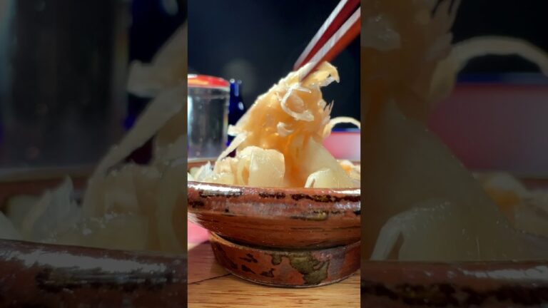 新生姜で造るガリが止まらぬ【ASMR】 #shorts