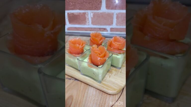 アボカドとスモークサーモンのおつまみ🎵作ってみたよ【料理作り】#shorts