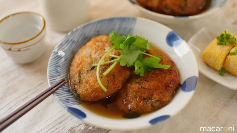 やさしい旨みにほろける♪ 山芋 とろろの ふわふわ 揚げ出し のレシピ 作り方