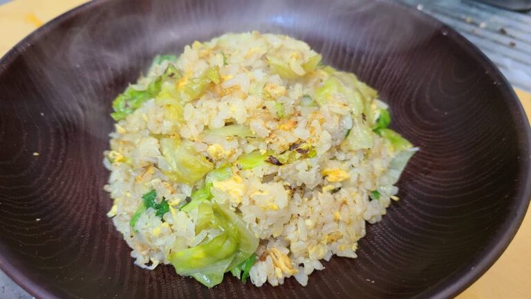 【かに炒飯】正月だし豪華な炒飯を作ってみた！