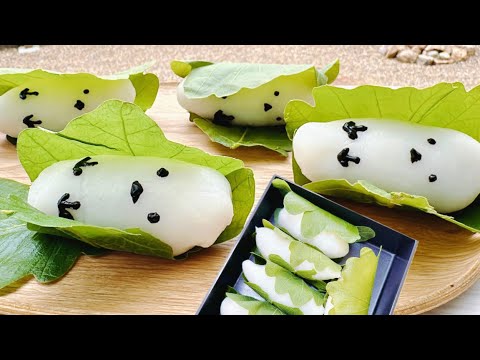 柏餅の作り方レンジで簡単！ぶさかわシマエナガ柏餅🎏