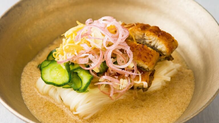 ごまだれうざくそうめん