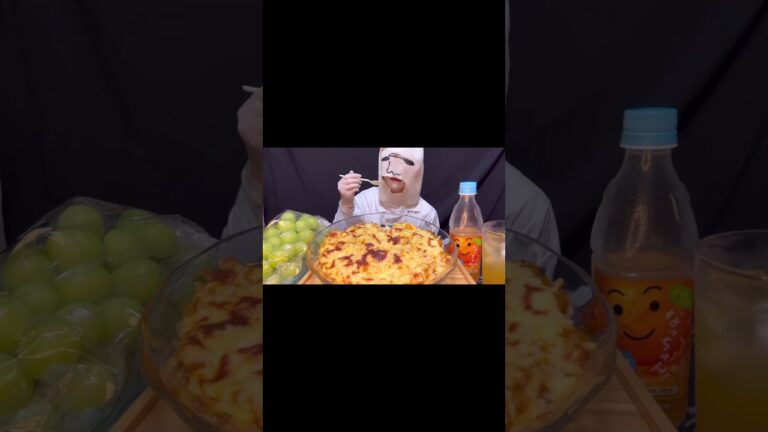 妖精おこめが海老ドリア作って食べてみた #asmr #mukbang #大食い #食べる #咀嚼音 #food #飯テロ #cosplay #ドリア #チーズ #shorts #eatingshow