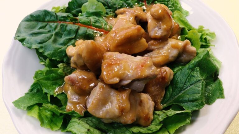 鶏の味噌マヨ【料理】