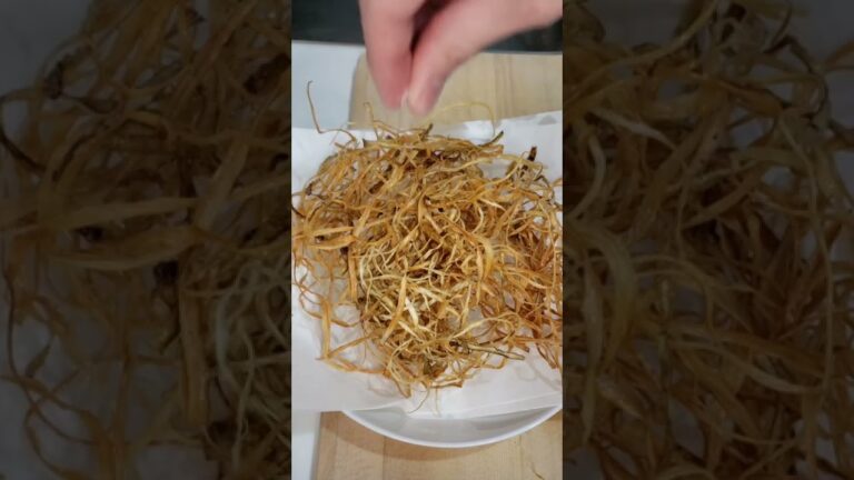 【サクサクおつまみ】ごぼうの香りと食感がやみつきです