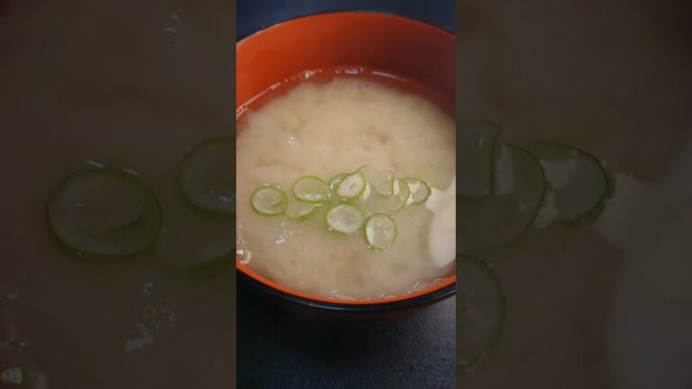 基本の味噌汁の作り方! #shorts