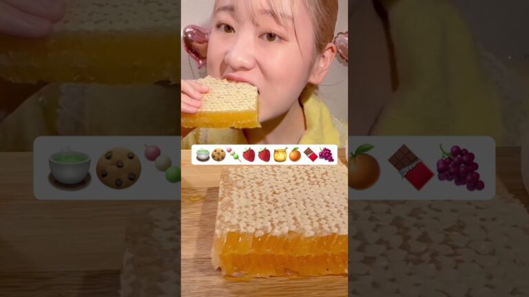 🍵🍪🍡🍓🍓🍯🍊🍫🍇asmr😋 #asmr #asmreating #asmrfood #mukbang #miyuasmr