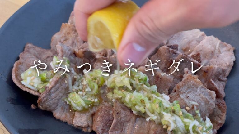 どんなお肉もマジで美味しくなる『やみつきネギダレ』