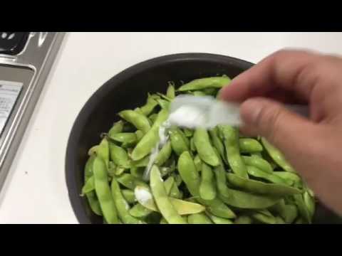 20170614天日海塩で枝豆を