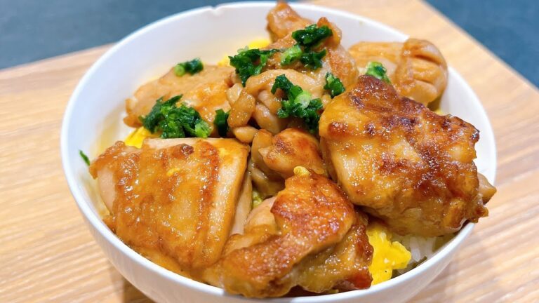 男子中学生が作る激うま焼鳥たま丼