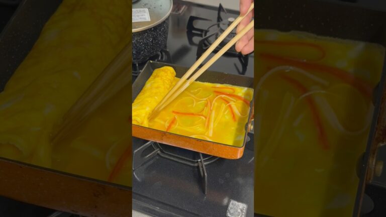 中華風カニカマ卵焼き#卵焼き #shorts