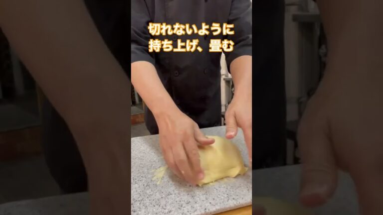 ブリオッシュ生地の触り方 #bread #パン #食パン