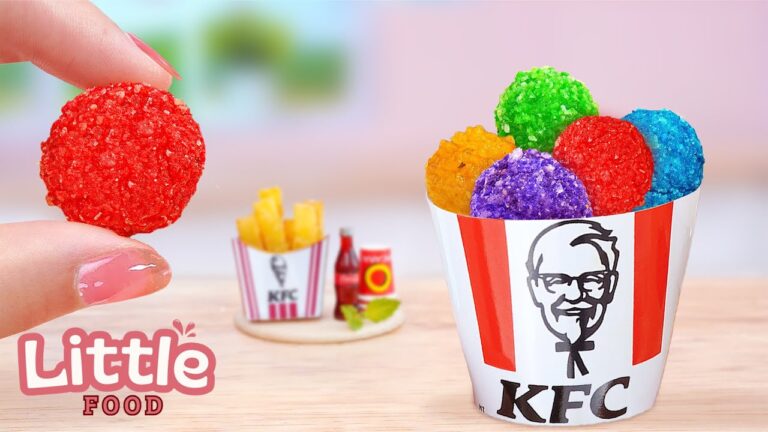 Fast Food Recipes 🍗 特別なKFCレシピ | サクサクのチキンボールを作る方法 😋 リトルフードクッキング