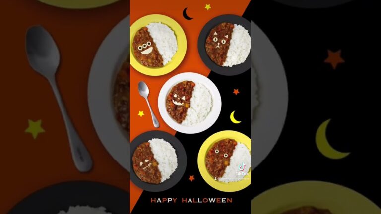 HAPPY HELLOWEEN🎃👻 #カレー #ハロウィン