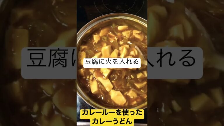 濃いウマ😋だしの素＆カレールーを使った　カレーうどん