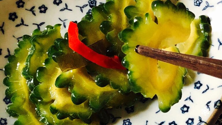 【ゴーヤの漬物】醤油ベースの即席漬けの漬け方とレシピ＆信州の風景ー小暑の頃