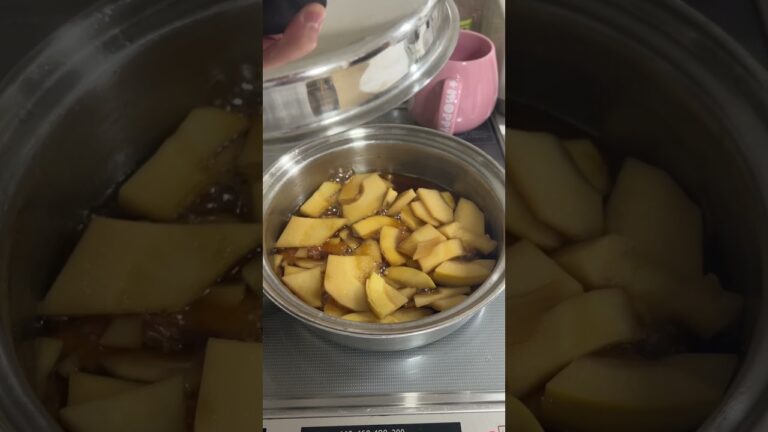 今が旬　たけのこの煮物　土佐煮　bamboo seasonal Japanese cuisine