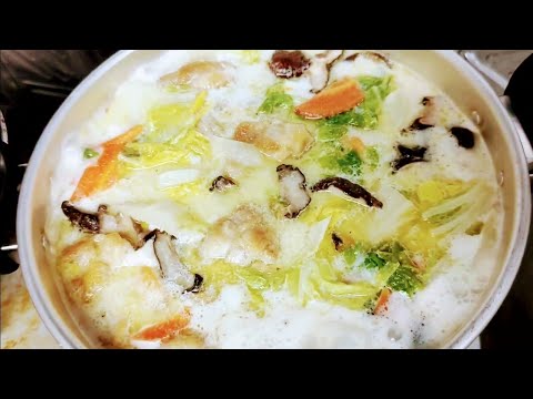 【一汁一菜でいいんです】かしわと野菜の栄養たっぷりミルク汁