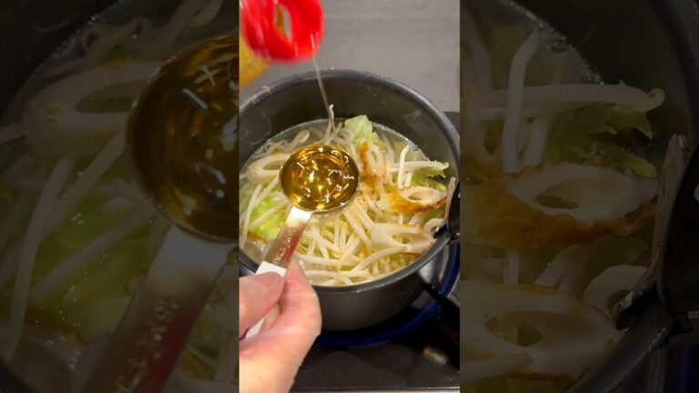 家族に人気の簡単ちゃんぽん！作り方🤤✨#Shorts