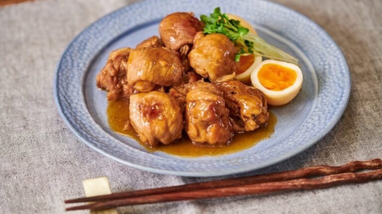 豚こまの⻘じそ⾓煮