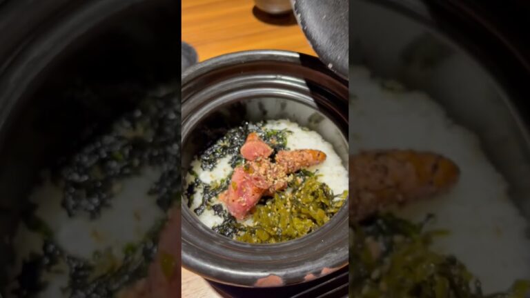 土鍋で炊いた明太高菜ご飯がうますぎた