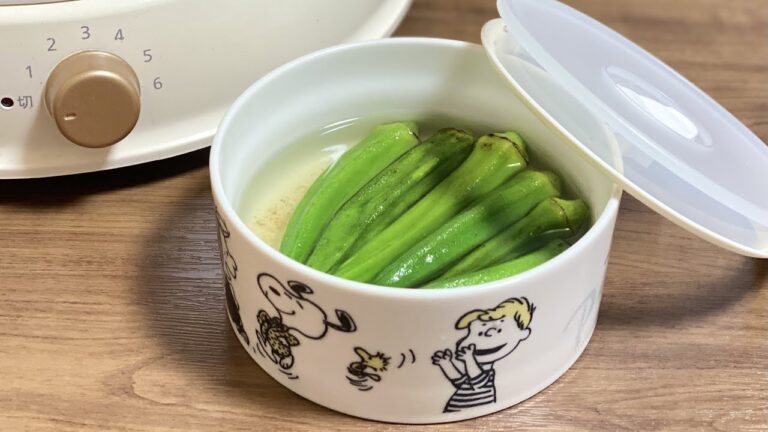 簡単副菜レシピ／オクラのだし煮