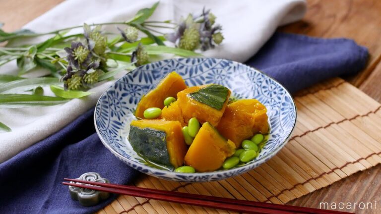 【冷やしてもおいしい かぼちゃの煮物】白だしで味付け簡単！副菜にぴったり♪｜macaroni（マカロニ）