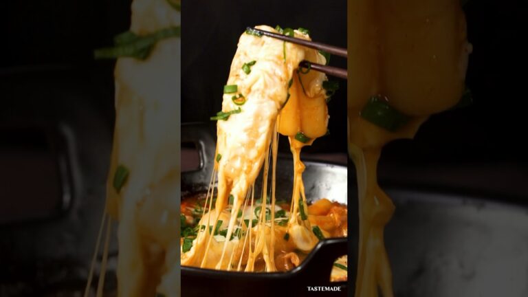 韓国のお餅を使って本格トッポギ作ったら革命起きた💥 #shorts #トッポギ #韓国料理 #カレトック