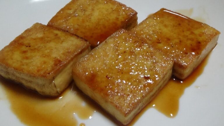 豆腐ステーキ　これが旨い！　tofu steak