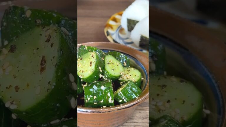 【食べたら沼る】ちょっぴり大人のきゅうりやみつき塩ダレ