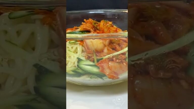 【韓国料理レシピ】ビビン麺🍝