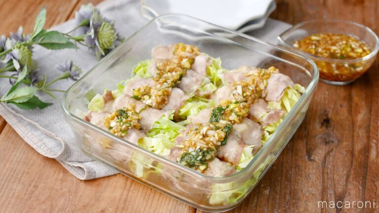 【肉巻きキャベツのレンジ蒸し】レンジで簡単レシピ！キャベツ大量消費におすすめ♪｜macaroni（マカロニ）