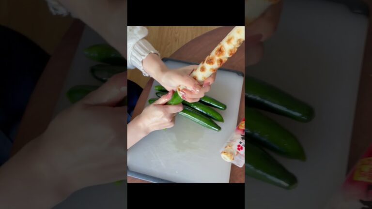 高知県の「ちくわきゅうり」の作り方🥣🥒　#TikTok #クックパッド #レシピ #料理 #ちくわきゅうり #Shorts