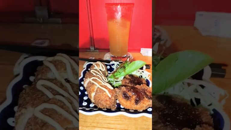 【カフ&バーCafeStage】鶏ささみの大葉明太揚げ&マトウダイ