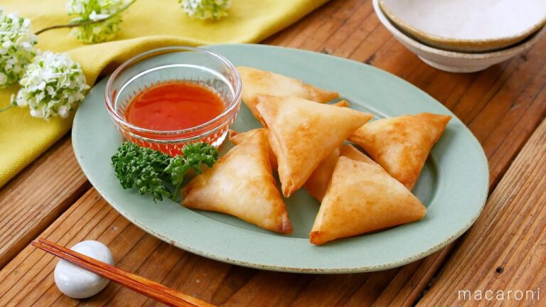 【えびとはんぺんの春巻き】はんぺんでかさ増し！海老のぷりぷり食感！少ない材料で手軽に作れる♪｜macaroni（マカロニ）