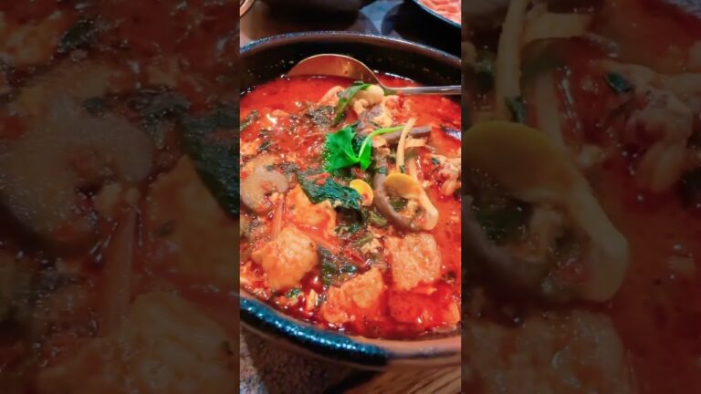 安楽亭　ユッケジャンスープ #yakiniku  #foodlover