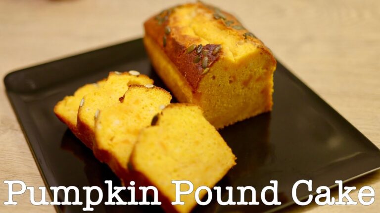 【かぼちゃのパウンドケーキ】簡単レシピ🎃Gâteau au potimarron et aux épices【簡単料理】How to make Pumpkin Pound Cake