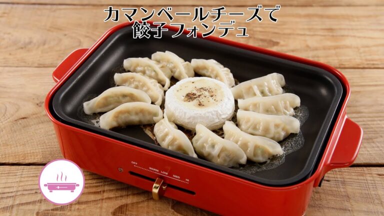 カマンベールチーズで餃子フォンデュ【きちんとキッチンbydaiei】